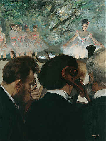 Orchestra Musicians - Edgar Degas