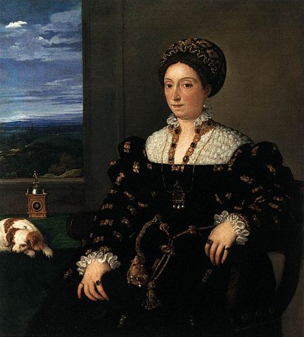 Portrait of Eleonora Gonzaga - Titian