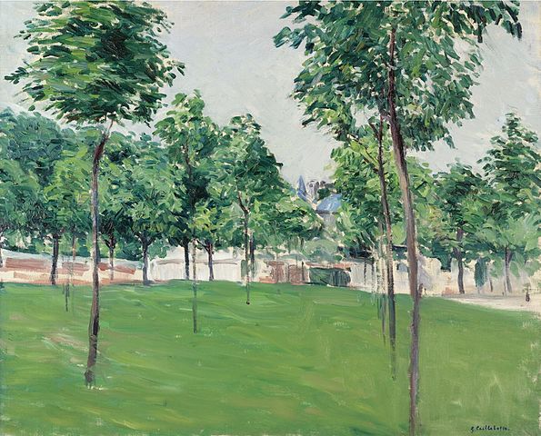 Promenade at Argenteuil - Gustave Caillebotte