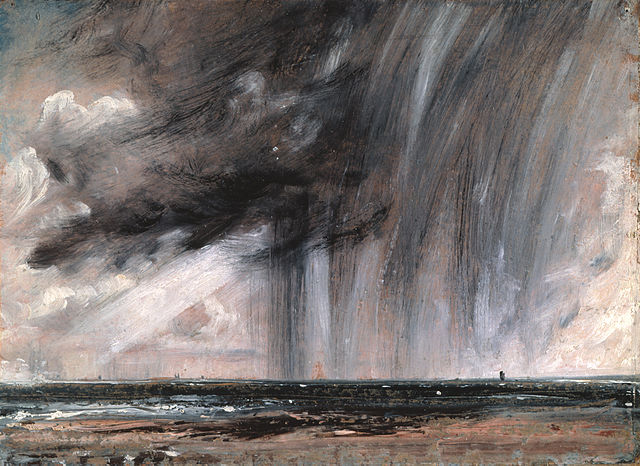 Seascape Study with Rain Cloud - John Constable 