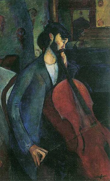 The Cellist - Amedeo Modigliani