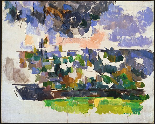 The Garden at Les Lauves - Paul Cézanne