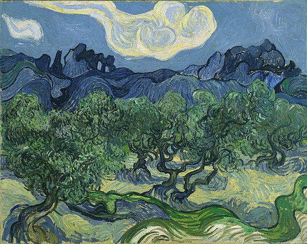 The Olive Trees - Vincent van Gogh