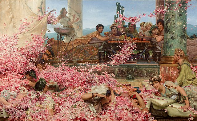 The Roses of Heliogabalus - Lawrence Alma-Tadema