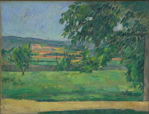 Vue Prise du Jas de Bouffan - Paul Cézanne