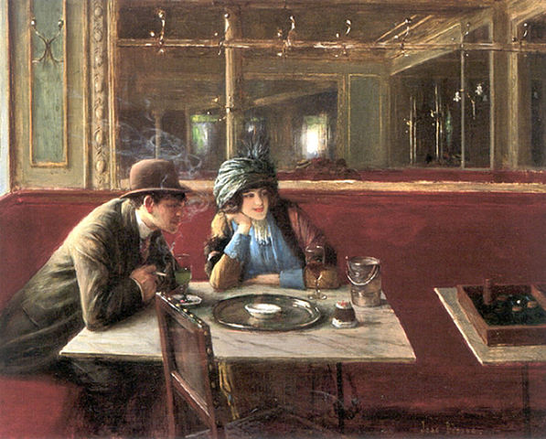 Au Café - Jean Béraud