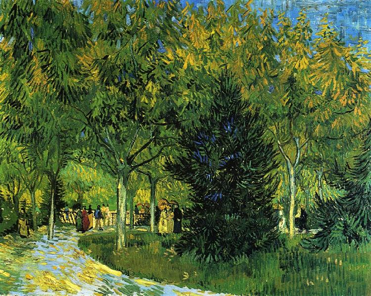Avenue in the Park - Vincent van Gogh