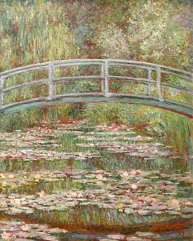 Bridge Over a Pond of Water Lilies, Claude Monet