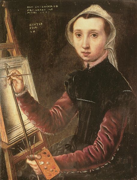 Catharina van Hemessen Self-Portrait