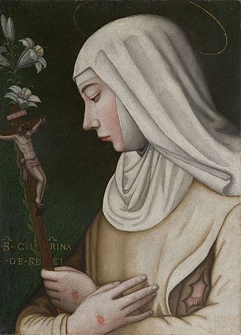 St Catherine with the Lily - Plautilla Nelli