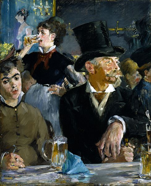 The Café-Concert - Édouard Manet
