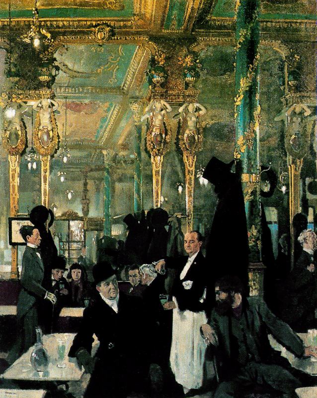 The Café Royal, London - William Orpen