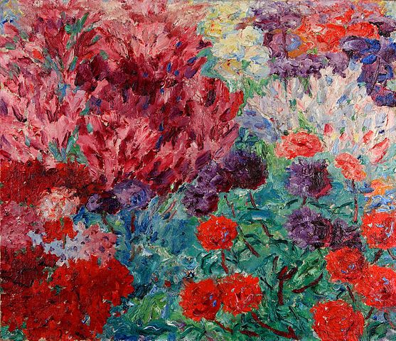 Blumengarten - Emil Nolde