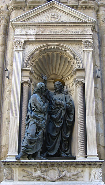 Christ and St. Thomas - Verrocchio