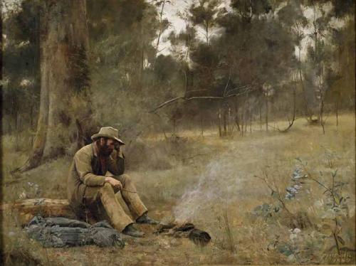 Down on His Luck - Frederick McCubbin