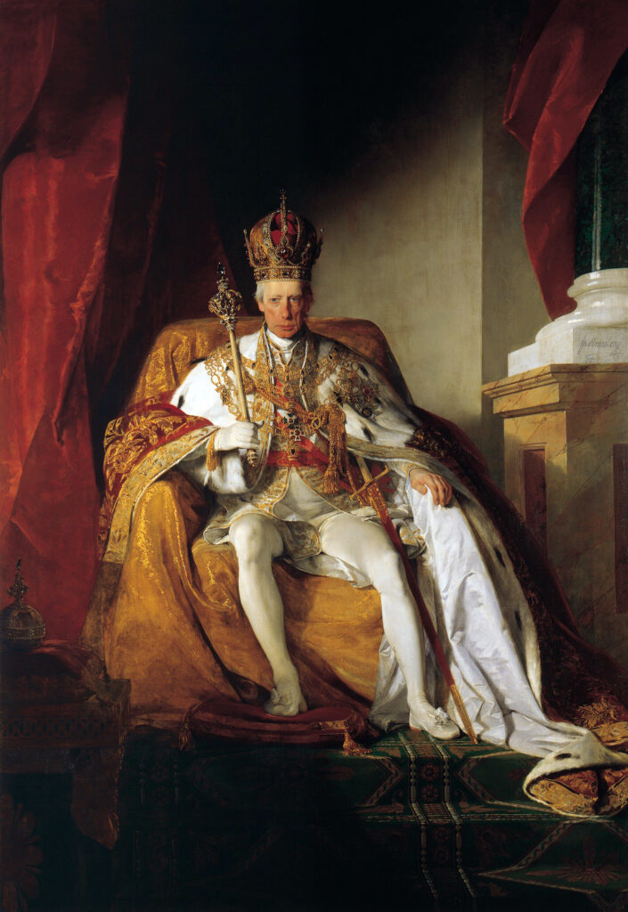 Emperor Francis I of Austria - Friedrich von Amerling