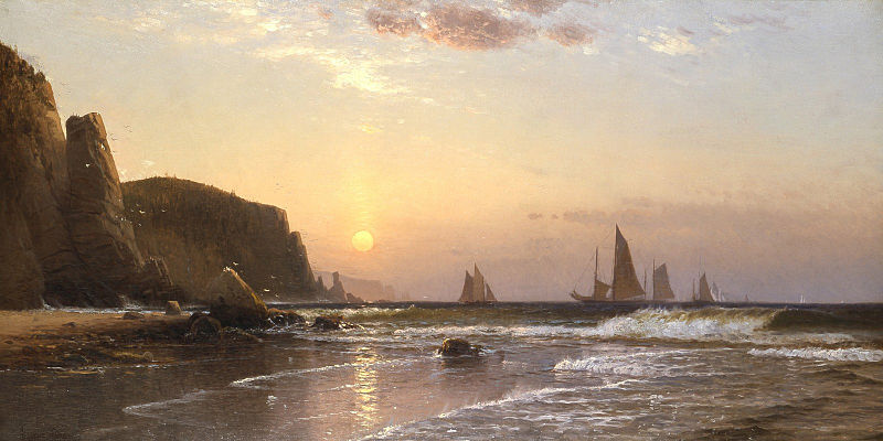 Morning at Grand Manan  - Alfred Thompson Bricher