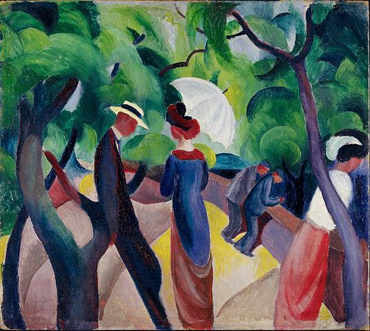 Promenade - August Macke