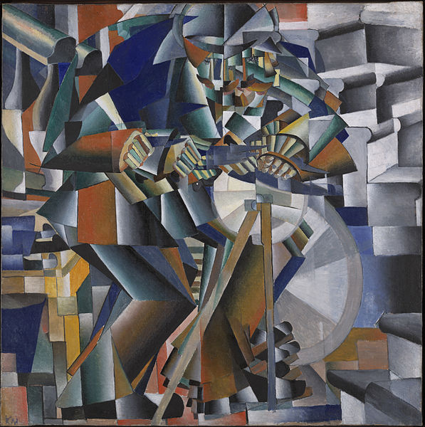 The Knife Grinder Principle of Glittering - Kazimir Malevich