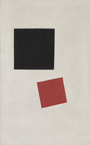 Black Square and Red Square - Kazimir Malevich