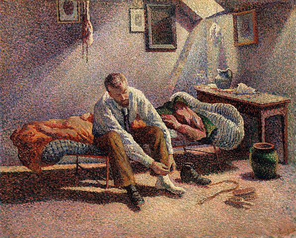 Morning Interior - Maximilien Luce