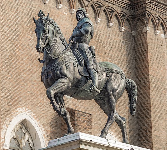 Statue of Bartolomeo Colleoni in Venice - Andrea del Verrocchio