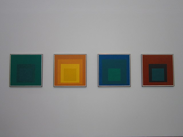 Studies for Homage to the Square - Josef Albers