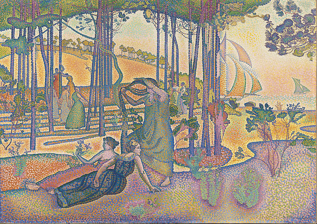 The Evening Air - Henri-Edmond Cross