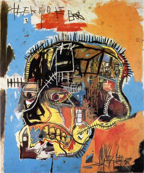 Untitled Skull Head - Jean-Michel Basquiat
