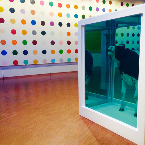 Damien Hirst Room at ARKEN gallery