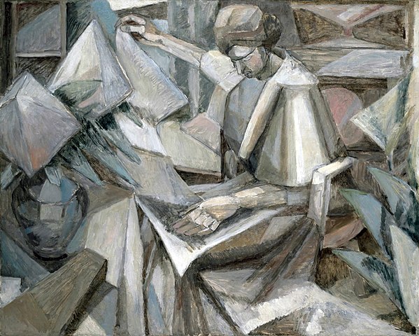 Femme aux Phlox - Albert Gleizes