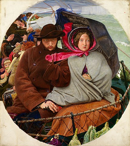 Ford Madox Brown -  The last of England