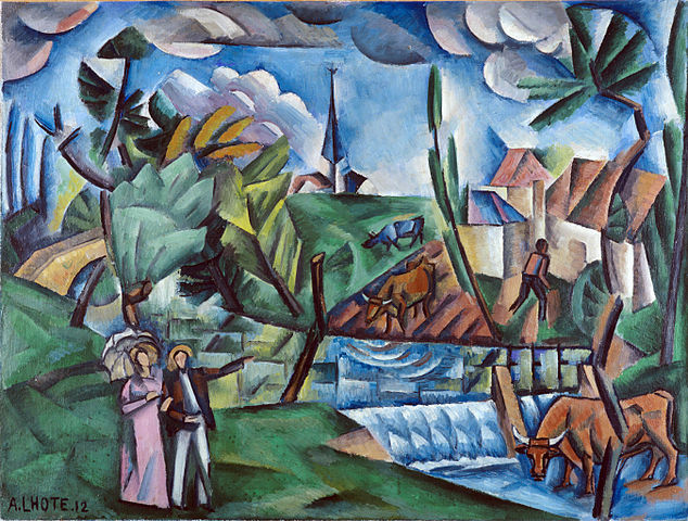 French Landscape - André Lhote