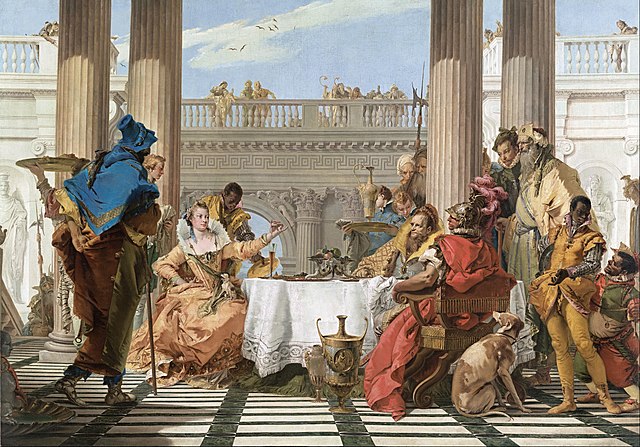Giambattista Tiepolo - The Banquet of Cleopatra