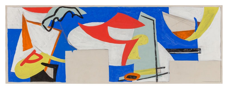 Lee Krasner - Untitled Mural Study