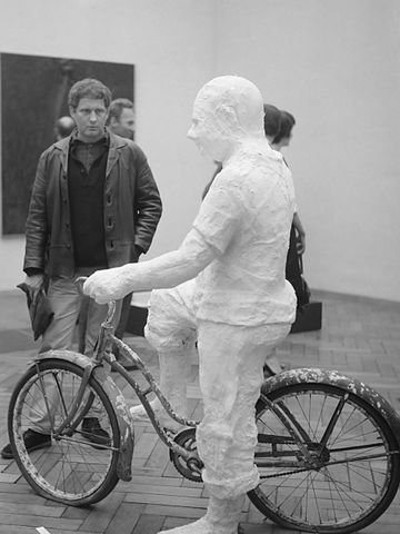 Man on a Bicycle - George Segal