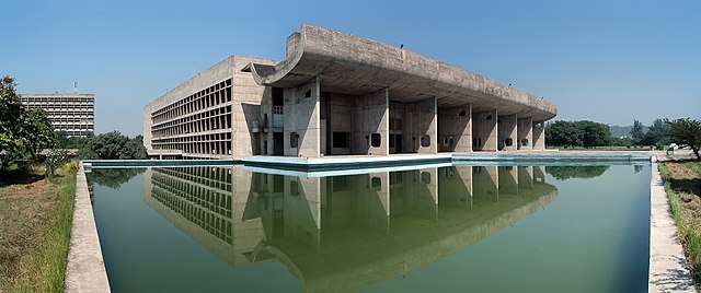 Palace of Assembly Chandigarh - Le Corbusier