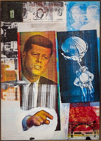 Retroactive II - Robert Rauschenberg