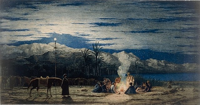 The Halt in the Desert - Richard Dadd