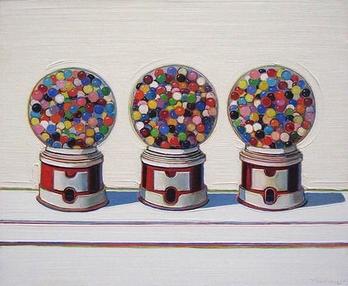 Three Machines - Wayne Thiebaud