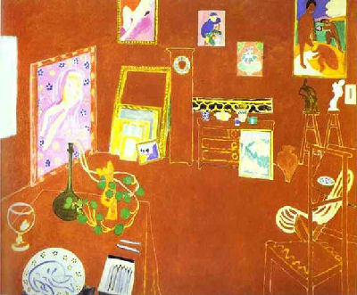 Atelier rouge matisse