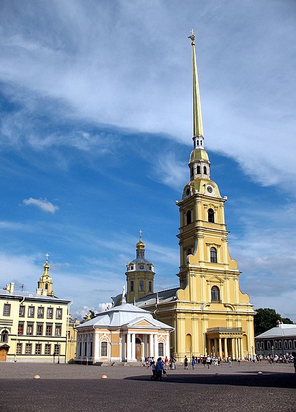  Peter and Paul Cathedral in Saint Petersburg 