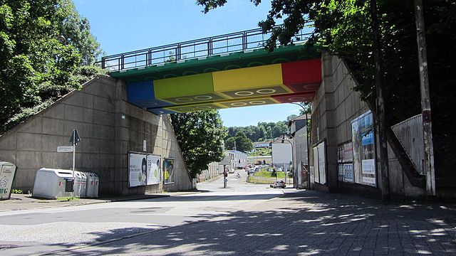 Lego-Brücke