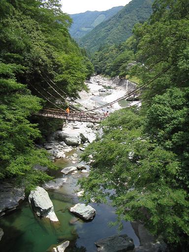 Vine Bridge in the Iya Valley
