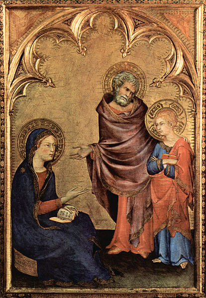 Simone Martini - Ritorno di Gesù dal Tempio