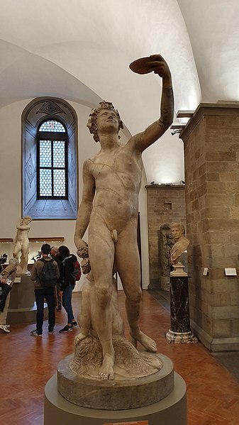 Bacchus by Jacopo Sansovino