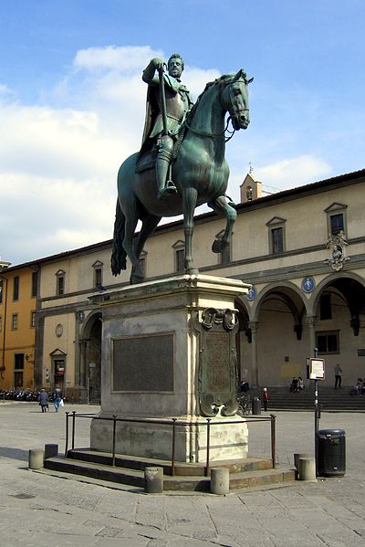 Equestrian statue of Ferdinando I - Giambologna