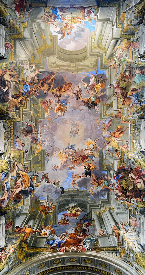 The Apotheosis of St. Ignatius – Andrea Pozzo, 1685–1694