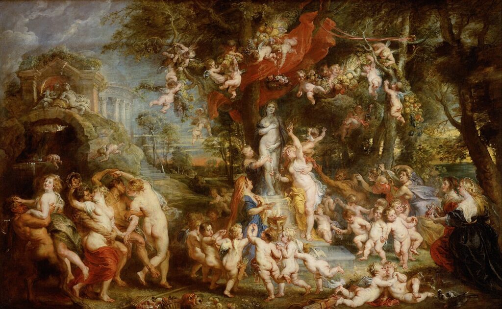 The Feast of Venus – Peter Paul Rubens, 1636–1637