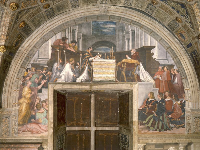 The Mass at Bolsena - Raphael